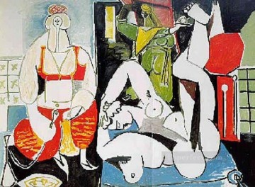 Las mujeres de Argel Delacroix VIII 1955 Pablo Picasso Pinturas al óleo